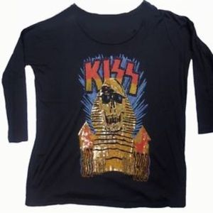 Junk Food l/s tee. Medium.